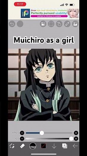 Muichiro as a girl | #demonslayer #muichirotokito