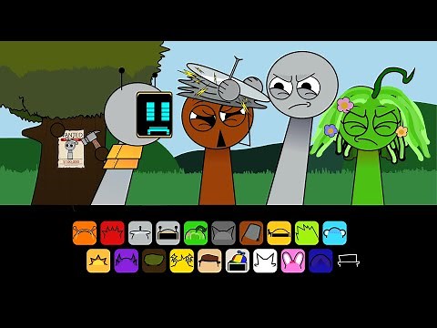 Incredibox Sprunki Retake Clash of Clukr and Brud! New Kill Mod Edition! All Reactions