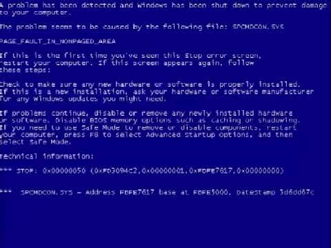 BSOD sound effect (sonic.exe version)