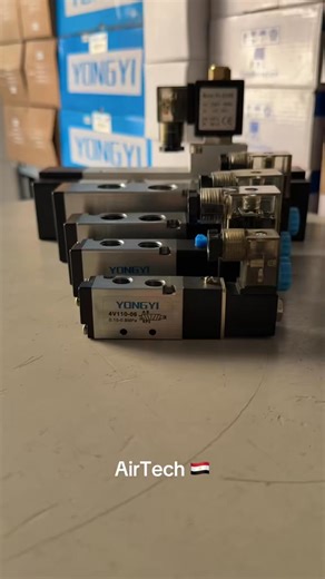 59K views · 1K reactions | Solenoid Valve -5/2 Single Coil - Size from 1/8” Up to 1” #YONGYI #airtech 010 09040060 | Air Tech -إيرتك | Facebook