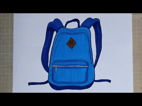 How to Draw Backpack | Can you Draw Better than this?
