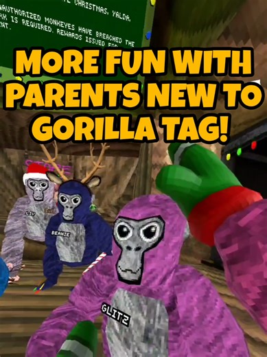 We showed @🌲🎶NoxGT🎄🎵 parents @DaddaNox and @MummaNox how to get cosmetics... Well... We tried... @✝️𝔹𝕖𝕒𝕟𝕚𝕖𝕍ℝ✝️ @Livꨄ #gorillatag #gtag #gorillatagvr #gorillatagmoments #fyp
