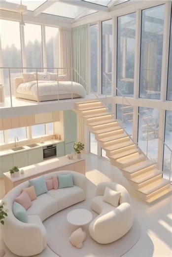 Luxury Duplex Home ❄️✨ Dream Interior Goals