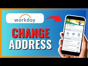 How to CHANGE YOUR ADDRESS in Workday 2024!