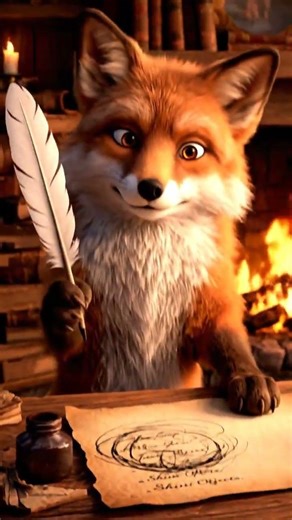 Fox Writes Wish List Accidentally Asks for EVERYTHING | Funny Christmas Animated Short | Ease Loop