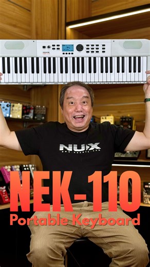 1.3K views · 19 reactions |  NUX NEK-110 Portable Keyboard – Review by Moses! Full video on YouTube #nux #nuxmalaysia #nek110 #nuxnek110 #portablekeyboard #keyboardreview #lbsmusicworld | LBS Music World | Facebook