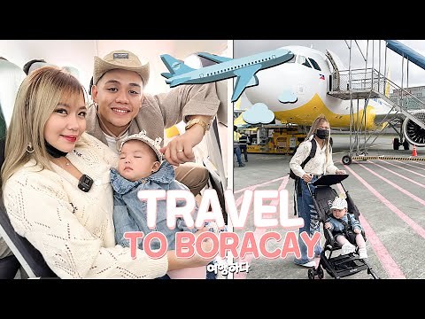 First Flight ni Baby Lakeisha ✈️ - Boracay Travel Vlog EP1