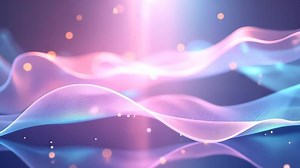 Download Translucent Waves Ethereal Textures with Soft Hues and Delicate Shimmering Light for free