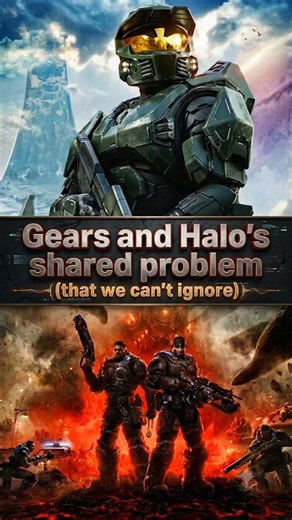 Halo And Gear's Shared Problem. #gaming #xbox #gears #halo