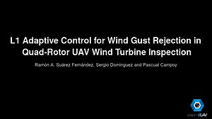 L1 Adaptive Control of UAV for Wind Gust Rejection