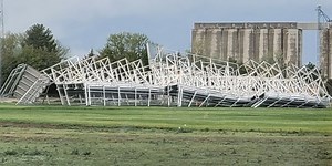 Tornado heavily damages school, leaving graduation plans in limbo