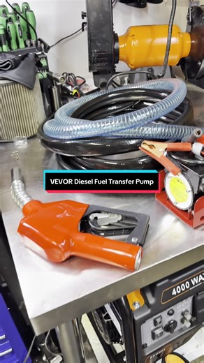 VEVOR Diesel Fuel Transfer Pump #VEVOR #DieselFuelPump #FuelTransferPump #TruckTools #blackfridaydeals @vevor.official