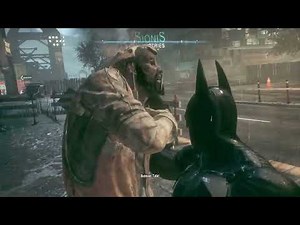 Batman Arkham Knight Batman interrogate people