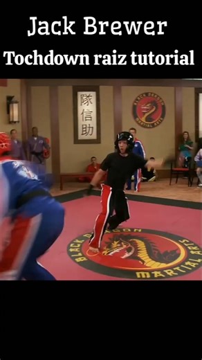 Jack Brewer touchdown raiz tutorial #jack #taekwondo #kickingit