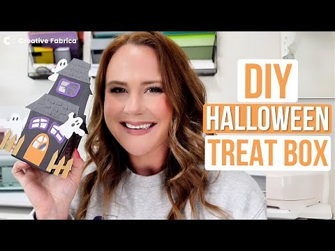 DIY Halloween Treat Box 🎃 | Easy Cricut Craft Idea for Candy & Gifts
