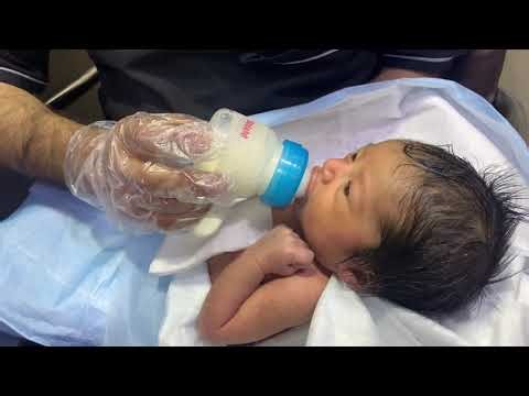 How to Feed a Newborn Baby Safely: Complete Guide #NewbornCare #BabyFeeding