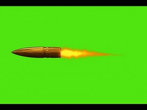 Bullet Fire Animation | Green Screen VFX | Free 4K Download