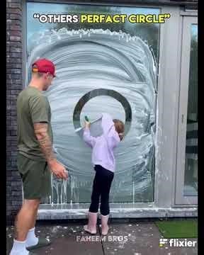 Others perfact circle vs this Girl ☠️ #trollface #trollfaceedit #meme #trending