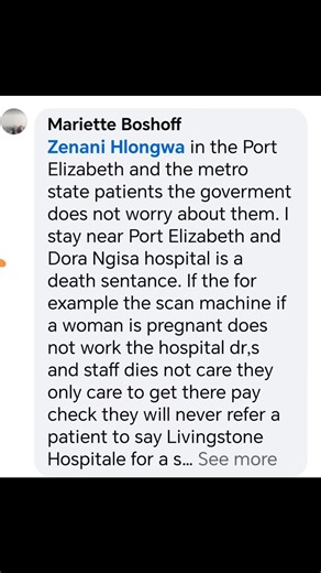 Eastern Cape – Department of Health This hurts to write. For years we have warned that our hospitals are turning into graveyards instead of places of healing. EMS staff sleeping in control rooms. Patients dying while waiting for a bed, or for an ambulance that never arrives. This is not misfortune — it is failure. MEC of Health, do you know your job description, or are you being sabotaged by those advising you? HOD of Health, what is your purpose if delivery is absent? Talk is cheap. Titles are 