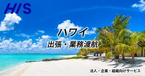 ハワイの海外出張・業務渡航 | HIS