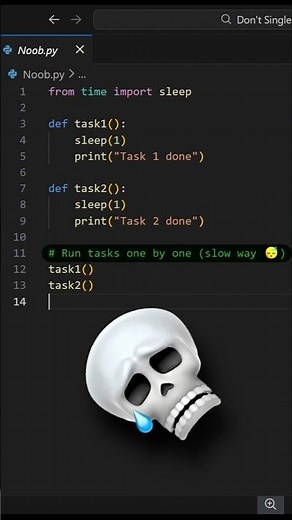 Still Running Code One by One? 😭