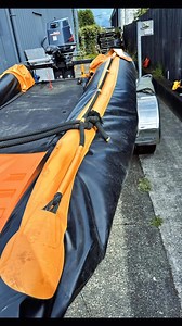 Thundercat Transom repair in Auckland. #nz #auckland #boatrepairs #pvc #rtinflatablesnz #pontoonboats #restoration | RT Inflatables Ltd