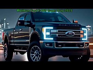 The King of Trucks: Platinum Ford F-450 Super Duty 2025 Walkthrough