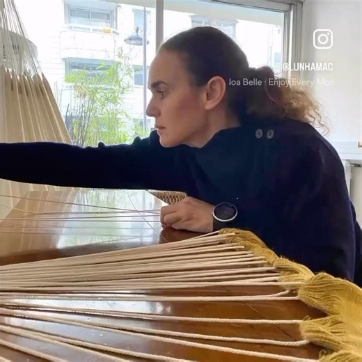 Fabriquer un hamac en lin