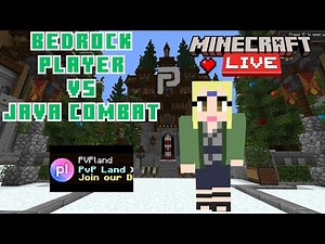 Practicing Minecraft PvP LIVE! 🗡️💥 | Bedrock Player vs Java Combat