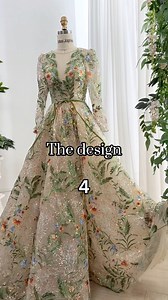1,2,3,4? Which style do you like better? The same fabric different design. #dress #gown #fashion #prom #wedding #HauteCouture #fashionblogger #fashionstyle #instastyle #elegantstyle | Miss Jophiel