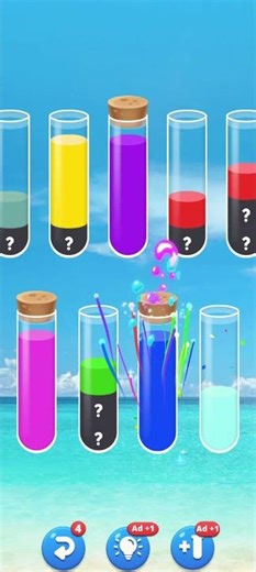 💧 Water Sort Puzzle – Satisfying & Relaxing Game!