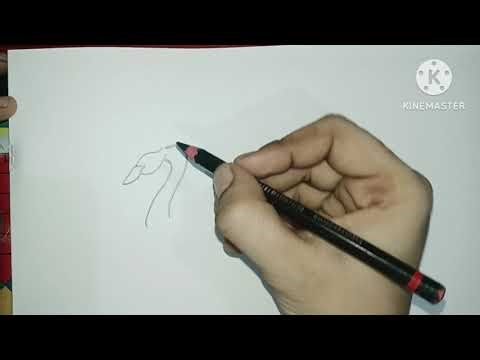 Easy pencil sketch tutorial l swan Easy drawing