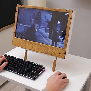 399K views · 5K reactions | A trashed laptop gets transformed into a compact desktop PC  | UNILAD Tech | Facebook