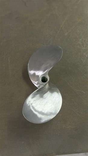 From Raw Casting to Mirror Finish | Stainless Steel Marine Propeller Manufacturing