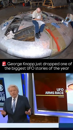 🚨 George Knapp just dropped one of the biggest UFO stories of the year. For years, a covert Pentagon-funded study operated out of Las Vegas—collecting data, samples, and classified reports on unexplained aerial craft. Now Dr. James Lacatski, the scientist who ran that program, is breaking his silence: “We can be pretty sure we’re not dealing with humans.” He says they documented non-human technology, including a recovered craft with no wings, no engine, and no fuel source—yet it moved. The ques