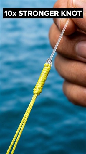 The Only Knot You Need for Braid to Leader 🎣 #fishing #knot