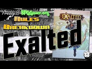 How to Play Exalted (White Wolf, 2001) – White Wolf’s Epic RPG Explained! | Rules Breakdown