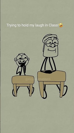 Trying to hold my lough in class!🤣🤣