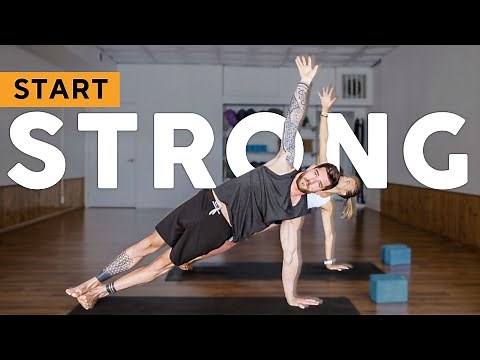 Well Rounded 45 Minute Vinyasa Yoga | Day 1 IGNITE 28 Day Yoga Program