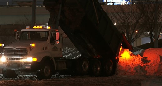 DEM allows cities, towns to dump snow into certain water bodies