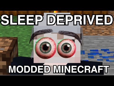 Minecraft Modded One Block: Sleep Deprived (Awful)