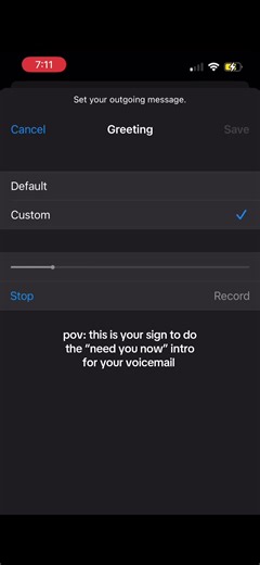 Create Your Voicemail Using 'Need You Now' Intro