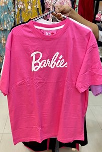 Barbie t-shirts restocked!!! Surprise your friends by wearing Barbie t-shirt at eid outings 😍😍😍 | Thailand haul