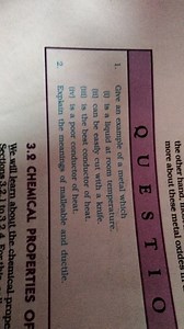 the other hand, more about these metal oxides 1 1. Give an exam... | Filo