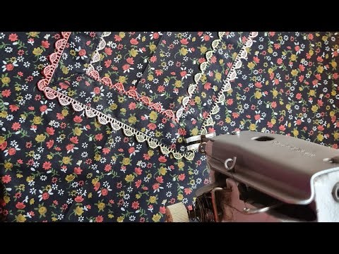 🎆प्रिंटेड कॉटन फैब्रिक के लिए सिंपल सा डिजाइन | Printed Cotton Fabric Neck Design | Easy Neck Design