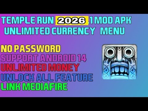 TEMPLE RUN 2 MOD APK TERBARU || NO PASSWORD 2026