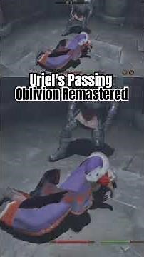 Oblivion Remastered Death of Uriel Septim #gaming #elderscrolls #bethesda #sony #skyrim #shorts #pc