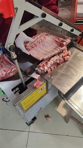 Electric guillotine bone cutter, mechanical equipment, food machinery #food #shorts #youtubeshorts