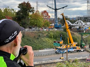 Interstate 84 reopens in Portland after bridge installation