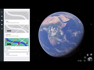 How to customize Google Earth by using different Map Styles